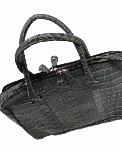137.webp Leone Croc Effect Leather Corporate Bag
