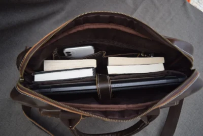 163.webp Pierre Leather Office Briefcase