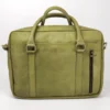 Mahlah matcha leather work bag