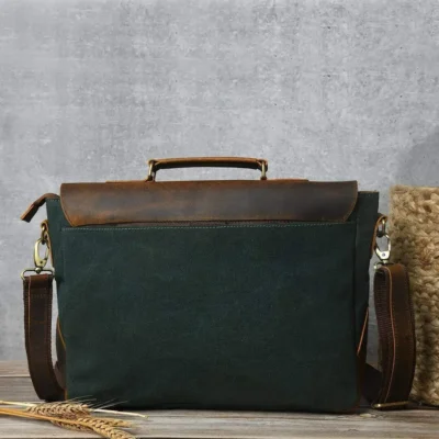 Squalo vintage canvas work bag